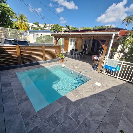 Chambre villa avec jardin très bien situé Fort-de-France Exterior foto